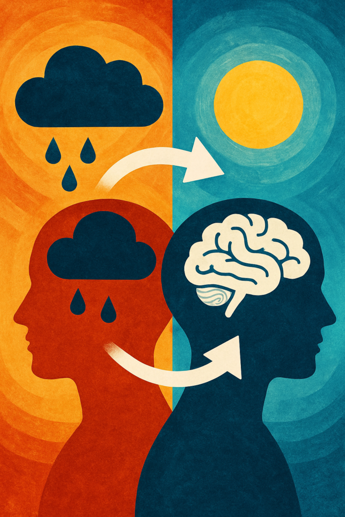 shifts in mindset and emotion