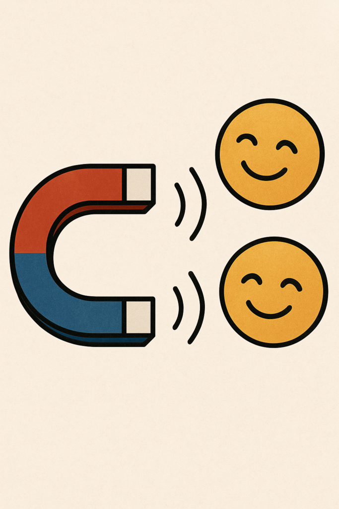 the core principle like attracts like