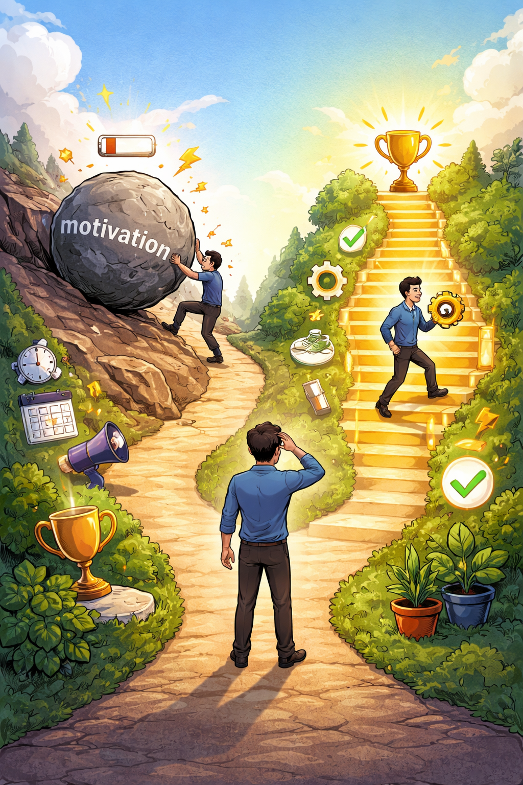 Why Motivation Doesn’t Last—and Why Habits Succeed When Willpower Quietly Fails