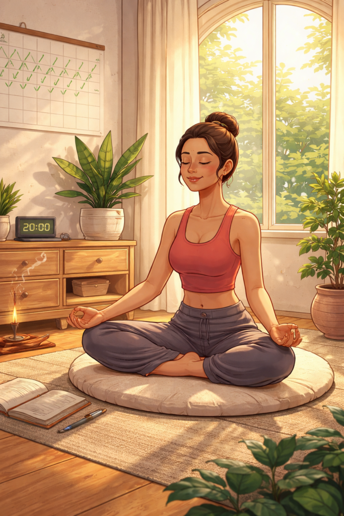 Meditation for Manifestation building consistency with your meditation practice