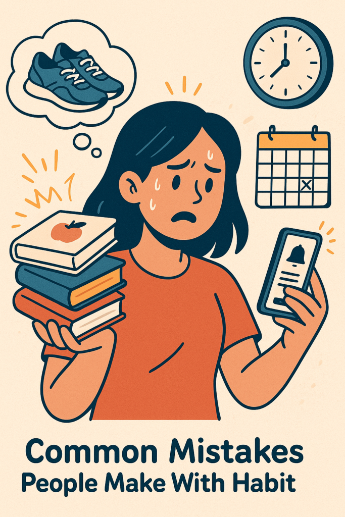 Why Habit Stacking Works: The Neuroscience Behind It common mistakes people make with habit stacking