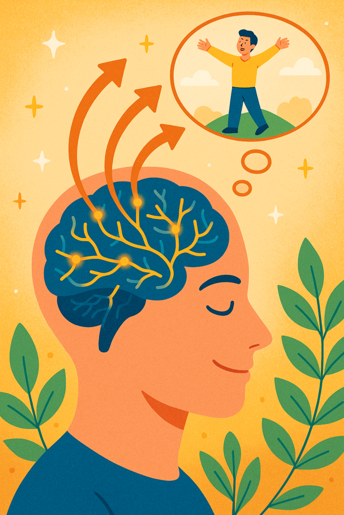 how positive visualization rewires the brain