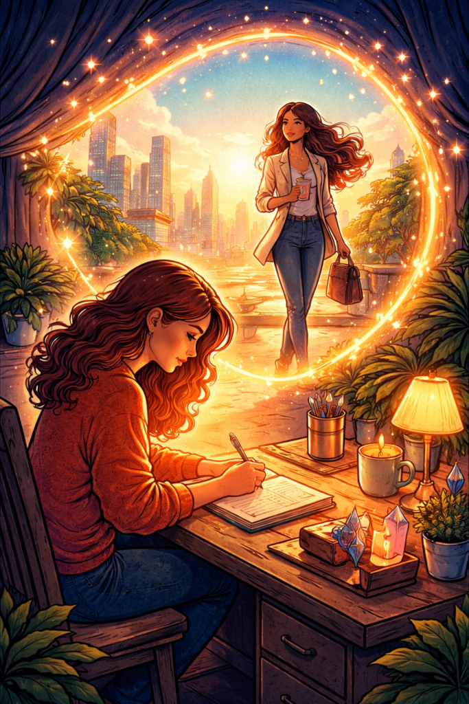 Journaling Prompts for Attracting Goals journaling prompts for embodying your future self