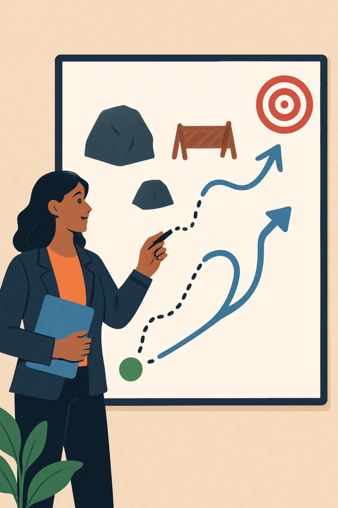 planning for obstacles and staying flexible