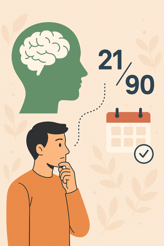 the psychology behind why the 2190 rule works