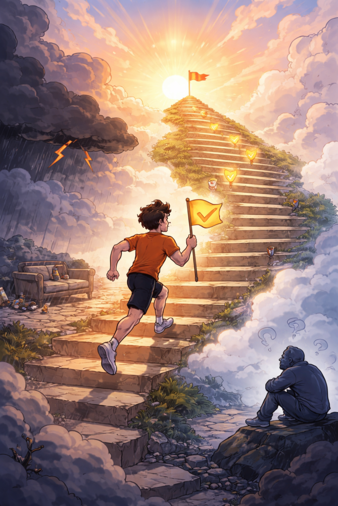 Why Consistency Matters—and How It Quietly Reshapes Who You Become 20260204 1456 image generation simple compose 01kgkpzw4ffcbsb3msaegbxbsb