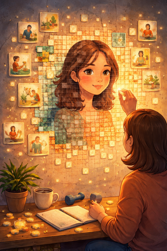 Why Consistency Matters—and How It Quietly Reshapes Who You Become 20260204 1457 transformative small actions simple compose 01kgkq19cff4crgd85zv6dfy6f