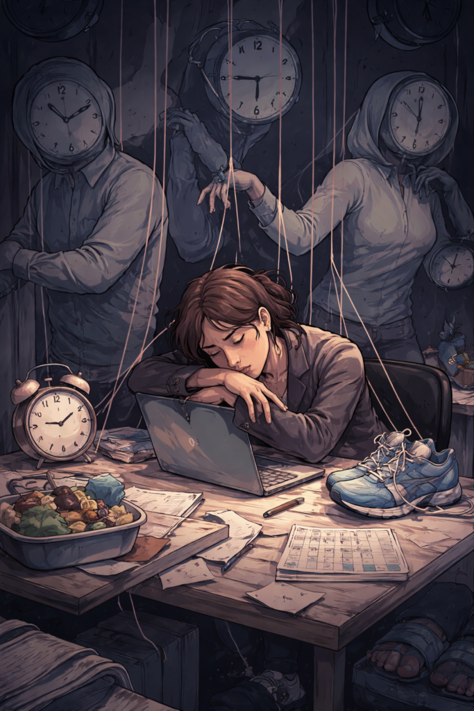 Why Manifestation Doesn’t Work: The Hidden Psychological Cost of Copying Other People’s Routines 20260211 2127 image generation simple compose 01kh6e4227e0g9vfk4vdzabfn9