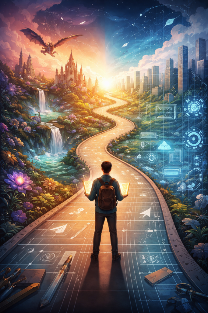 Manifestation vs Wishful Thinking: The Subtle Mental Shift That Determines Whether You Move Forward or Stay Stuck 20260217 2121 image generation simple compose 01khnw5pcwfzbtw258twwjwb6j