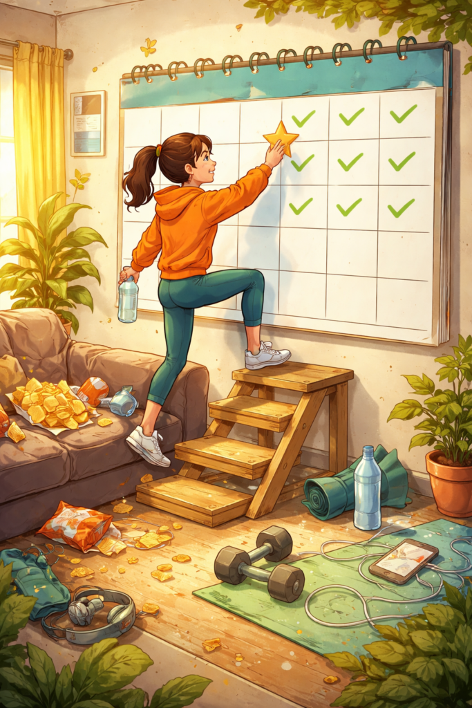 How to Restart a Habit After Falling Off: The Psychology of Rebuilding Momentum Without Guilt 20260223 1913 image generation simple compose 01kj538402fa8awqna97bcxd5s