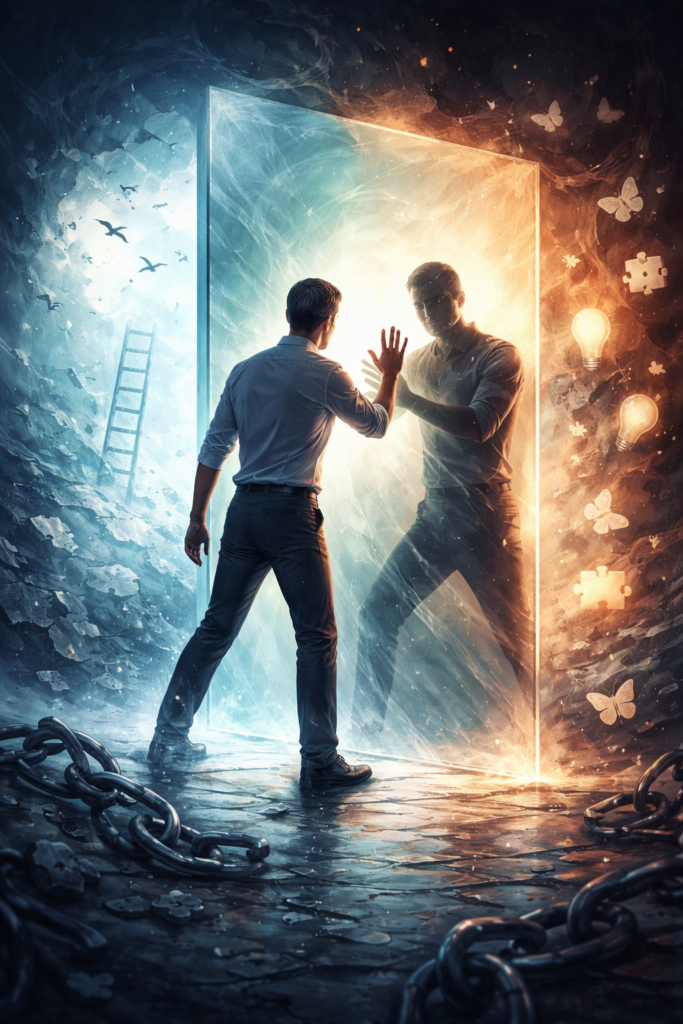 20260306 1955 Inner Self Perception Simple Compose 01kk1g17g7fakscc2zq8m71t2b 683x1024