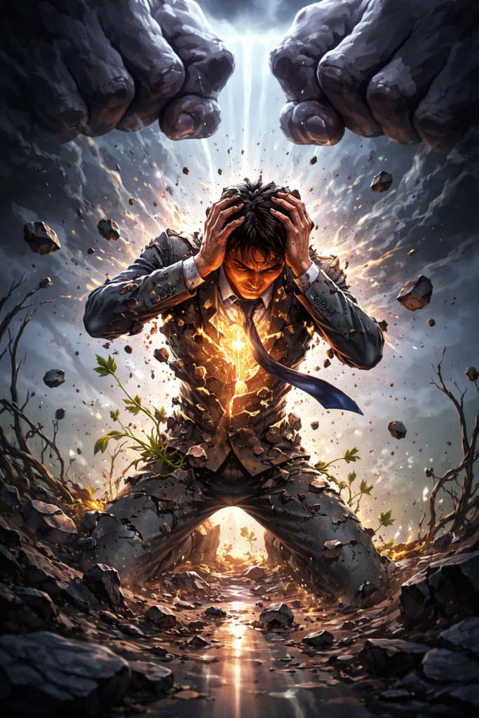 Why People Revert to Old Identities Under Stress: The Hidden Pull That Drags You Back to Who You Used to Be 20260308 1837 Image Generation Simple Compose 01kk6gc0dvenst1rnyc1dzt578 683x1024