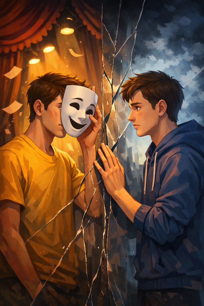 Living in the End Feels Fake: The Brain’s Defense Against a New You 20260320 1659 Self Reflection Paradox Simple Compose 01km57gbwveaev1egv2rvbyzvn 683x1024